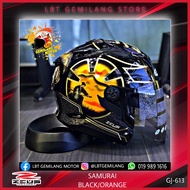 ZEUS Helmets GJ613 [SAMURAI BLACK]