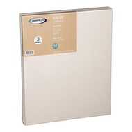 (Value Pack) 16x20 inches / 40.6x50.8cm Semco 3-in-1 Stretched White Black Canvas For Acrylic & Oil 