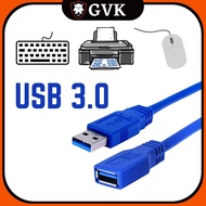 EXTENSION CABLE USB 3.0 Data Transfer High Speed Male to Female 1 Meter for USB Card Reader Mouse Ke