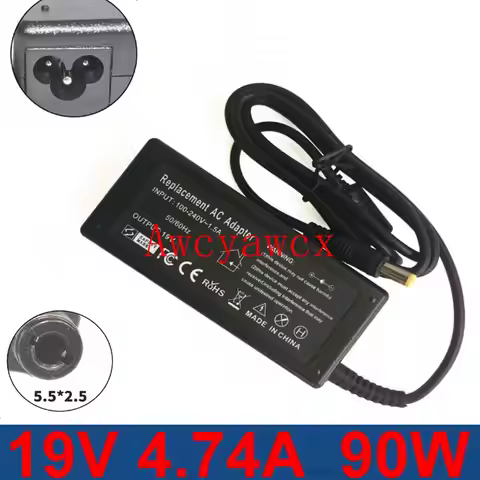19V 4.74A 5.5*2.5mm AC DC Power Supply AC Adapter Laptop Charger 19 V For Asus K53 K53B K53BY K53E K
