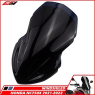 Motorcycle Accessories Windshield Windscreen Visor Fit For Honda NC750X NC750 X 2021 2022 NC750-X 21