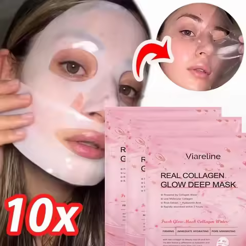 Overnight Collagen Real Deep Mask Supplement Collagen Hydrating Mask Elasticity Improvement Pore Min