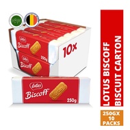 Imported Lotus Biscoff Biscuit Carton / Original Caramelised Biscuit 250gx10 PKT / 186gx12PKT / 125gx20PKT