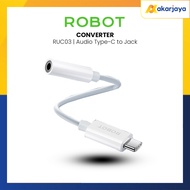 Robot RUC03 Audio Converter Type C to 3.5mm Adapter 0.12CM