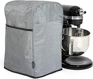 Crutello Stand Mixer Cover with Storage Pockets for 5-8 Quart Mixer - Small Appliance Dust Covers