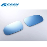 Spoon Sport Blue Wide Door Side Mirror Honda Civic Fd2/Ek9,Ek4,EJ/Eg6,Eg9/DC2/DB8/Fit Gk5,Gp5