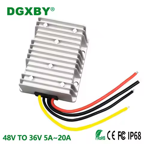 DGXBY 48V TO 36V 5A 8A 10A 15A 20A DC Step-down Power Supply Module 40V~60V TO 36V DC-DC Regulator C