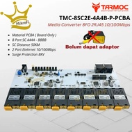Tarmoc TMC-8SC2E-4A4B-P-PCBA | BOARD Media Converter Switch 8FO 2LAN / 8 FO 2 LAN 10/ 100Mbps POE IN
