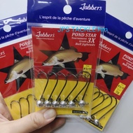 Jabbers Pondstar Ball jighead jabbers jig head round head