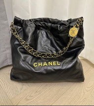 Chanel 22 bag medium size small size mini 22 Pearl ghw cf Pearl crush classic flap boy coco handle Kelly nano