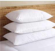 Bộ 2 chiếc gối nằm gòn 40x60cm cao cấp + 2 vỏ gối cotton màu ngẫu nhiên - Combo 2 gối nằm ép hơi 40