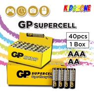 GP SUPERCELL Super Heavy Duty AA/AAA 1.5V Battery Batteries 1 BOX ONLY/Bateri GP SUPERCELL 1 KOTAK