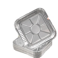 Air Fryer Special Foil Plate Square Ovenware Tin Tray Baking Oven Foil Household Aluminum Foil Paper