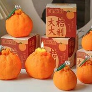 This Beautiful, Handmade Orange-Shaped Candle Measures 6.5 Cm (2.56 Inches) In Diameter. It's A Beau
