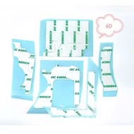For Canon 5D2 5D3 5D4 6D 6D2 rubber veneer double-sided adhesive