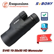 Svbony SV45 10-30x50 Monocular HD Waterproof
