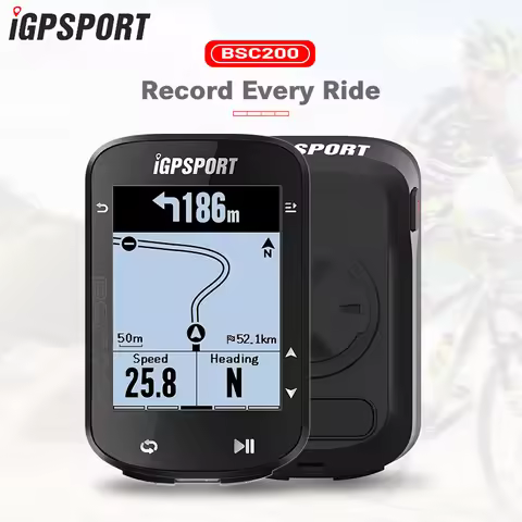 iGPSPORT BSC200 BSC200C Ant+ Bluetooth Navigation Bike GPS Computer Riding Wireless Speedometer Supp