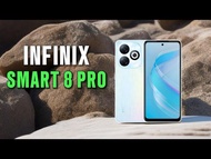 Infinix Smart 8 pro Ram 8+128 GB  helio G36 (gaming anti lelet)  garansi 1 tahun