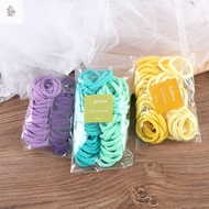 CONNECT Elastic Rubber Band Hair Bands Colorful Hair Ring Simple Headwear For Girls Korean Style Hai