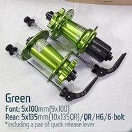 Hub จักรยานภูเขา 28 หรือ 32 รู 8 ถึง 11 สปีด HG ปลดเร็ว ผ่านเพลา