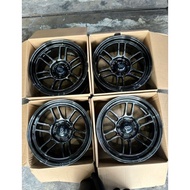 velg mobil fortuner ring 18 enkei rpf 1 r18 black chrome untuk pajero hillux strada triton ranger mu