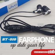 VIVO Earphone BT-010 Sound Effect Headset vivo Hi-fi Super Bass - Hitam
