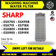 ESX705 / ESX715 / ESX805 / ESX905 / ESX958 / ES718X / ES818X / ES919X SHARP Washing Machine Filter /