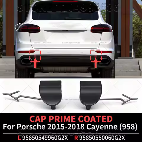 For Porsche 2015 2016 2017 2018 Cayenne GTS S (958) Cap Prime Coated OEM 95850549960G2X 95850550060G