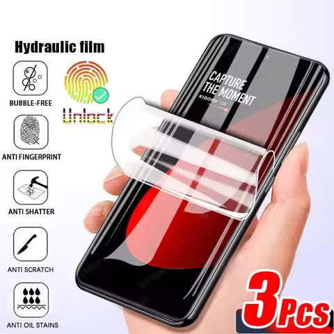 3Pcs Hydrogel Film For OPPO A94 A12 A54 A31 A5 A9 2020 A53 A32 A33 Screen Protector Film For OPPO A9