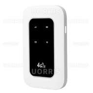 UORRIS Modem WiFi 4G LTE Portable Router Mini | Mifi Hotspot WiFi Saku 150Mbps | Bisa Semua Kartu SI