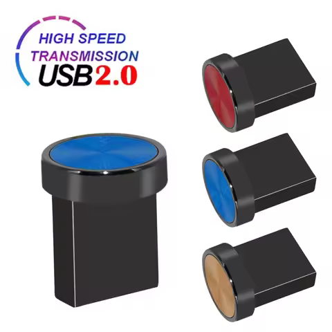 Super Mini Pendrive 64GB Waterproof Pen Drive 16GB 8GB Metal Memoria Usb Flash Drive 32GB Memoria Fl