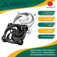 ARCTIC Bionix P120 PWM PST 120mm Fan - Black/White - ACFAN00168A/ACFAN00167A