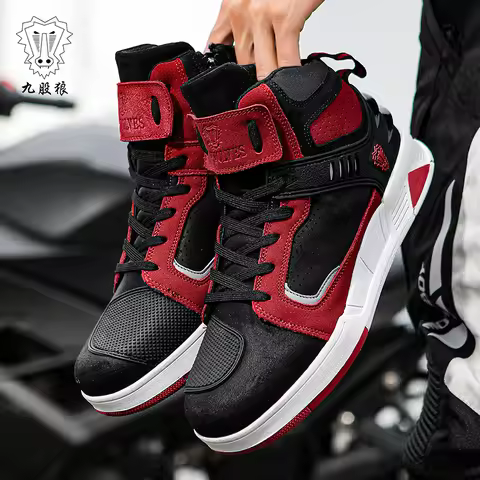 Motorcycle Boots 2024 New Men Women Motorbike Riding Shoes Breathable Biker Boots Motorboats Motorcy