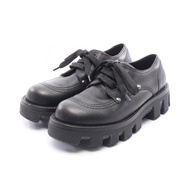 【二手】路易威登LOUIS VUITTON休閒鞋 LV 棋盤格紋系列真皮德比鞋 女款二手 B