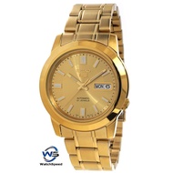 Seiko 5 SNKK20K1 SNKK20K SNKK20  Automatic Gold Tone Stainless Steel Men's Watch