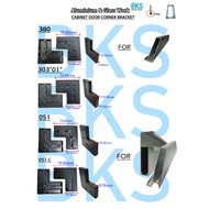 Ready Stock🔥051 / 054 / 303 / 380 / 011🔥Cabinet Door Corner Bracket | L-shaped Plastic Bracket (for 