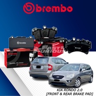 BREMBO KIA RONDO 2.0 FRONT (DEAPN) & REAR (BELAKANG) BRAKE PAD