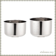 [EtekaxaMY] Inner Pot for Rice Cooker Kitchen Accessories Stainless Steel Cooking Container