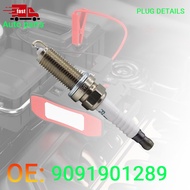 หัวเทียนอิริเดียมคู่9091901289 90919-01289 FC16HR-Q8สำหรับ Toyota UX250H/200 Corolla RAV4คัมรี่เอวาล