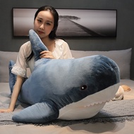 (60CM-140CM)Cute shark plushie baby plush toy sofa cushion pillow birthday
