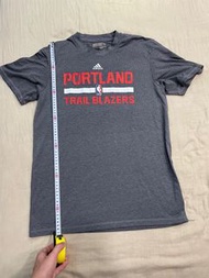 NBA 愛迪達 波特蘭拓荒者 熱身T Adidas Portland Trailblazers warm up T