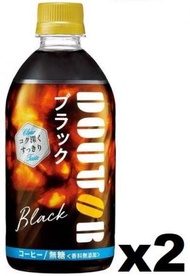 朝日 Asahi - F16188 朝日 DOUTOR 無糖黑咖啡 480ml x (2樽裝)