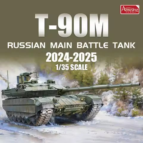 Amusing Hobby Tank Assembled Model Kit 35A070 Russian T-90M Main Battle Tank 1/35