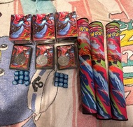 PTCG美版 UPC噴火龍禮盒配件(卡盒 ,卡套,Damage Counter,Coins.墊) 已售1套