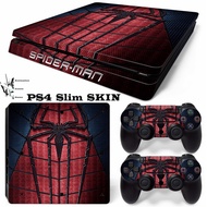 Spiderman PS4 Slim Playstation 4 Slim Skins Sticker Covers Decal Video Game Playstation 4 Slim Conso