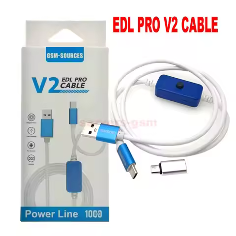 New Type-C V2 EDL USB Cable for Hydra Dongle