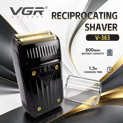 Shaver VGR Electric VGR Razor Professional Shaver Electric Beard Trimmer Digital Display Razor Recip