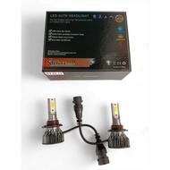 Auto Headlight Bulb HB3 HID LED 6000K White Stainless Star