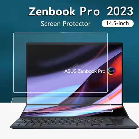 Anti Scratch Cover Screen+Small Screen Protector For ASUS Zenbook Pro 14 Duo OLED UX8402 UX8402ZA UX