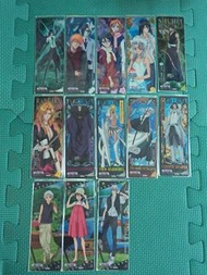 Bleach 死神 漂靈 長型書籤膠卡